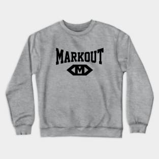 Markout (Black) Crewneck Sweatshirt